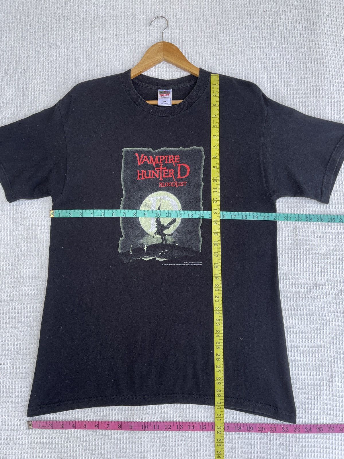 Expert Horror Rare🔥Vtg VAMPIRE HUNTER D Anime Movie Horror Tee Size US L / EU 52-54 / 3 - 9 Thumbnail
