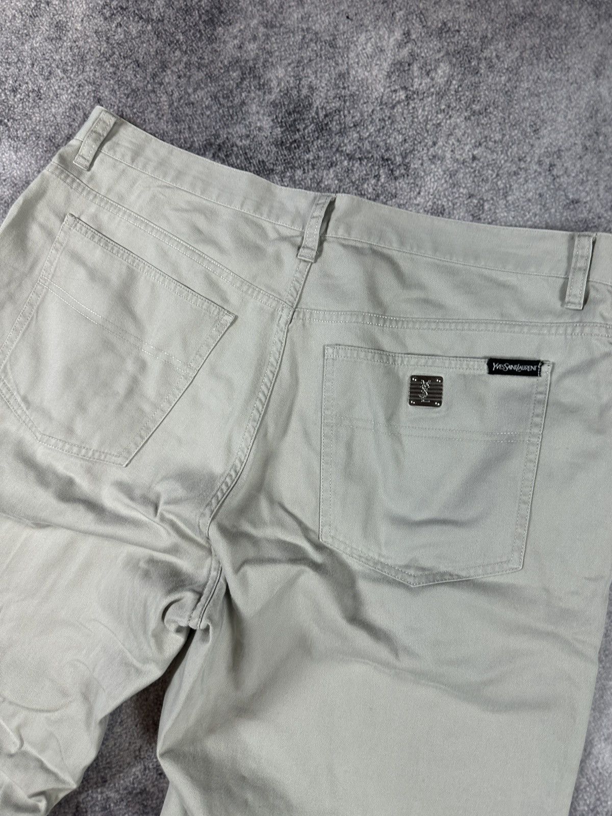 Yves Saint Laurent Vintage 90s YSL Yves Saint Laurent Pants Streetwear Luxury Size US 36 / EU 52 - 2 Thumbnail