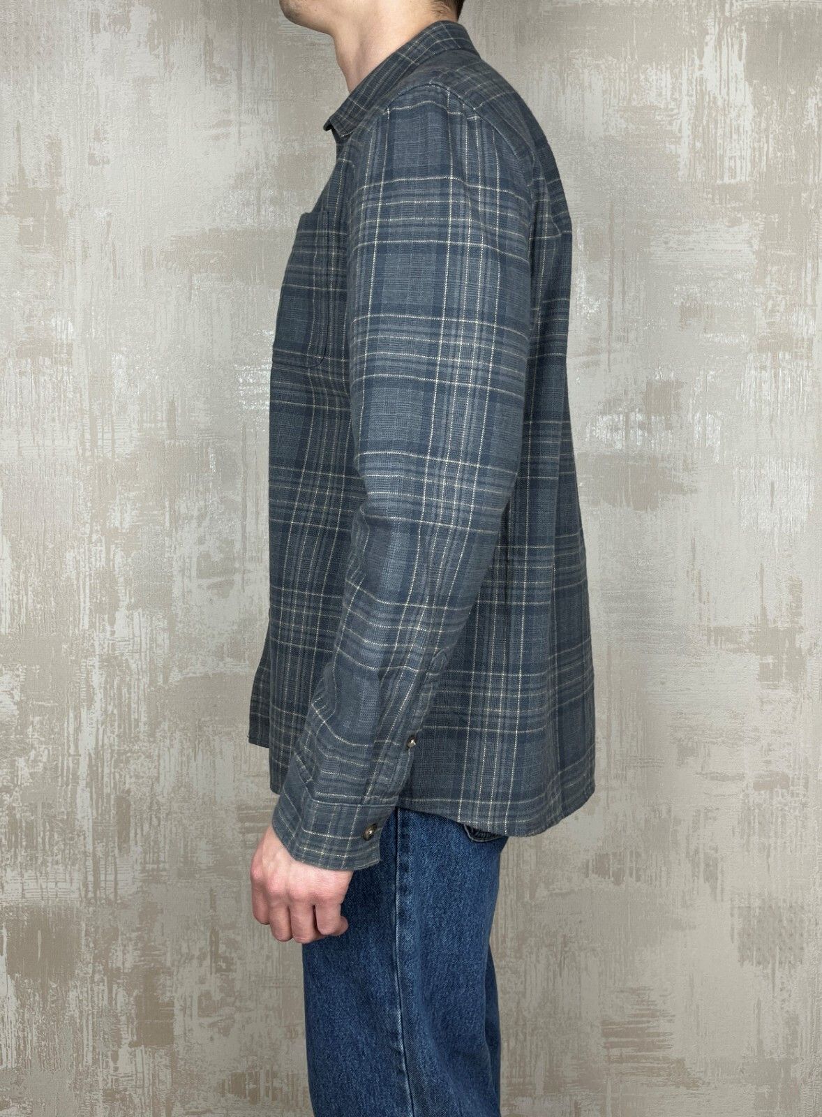 Other Union Works Inc Check Pockets Cotton Long Sleeve Shirt Size US L / EU 52-54 / 3 - 11 Thumbnail