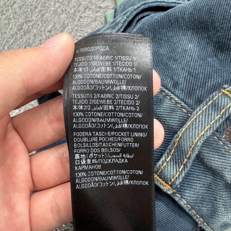 Balenciaga Balenciaga spliced denim casual pants Size US 26 / EU 42 - 7 Thumbnail