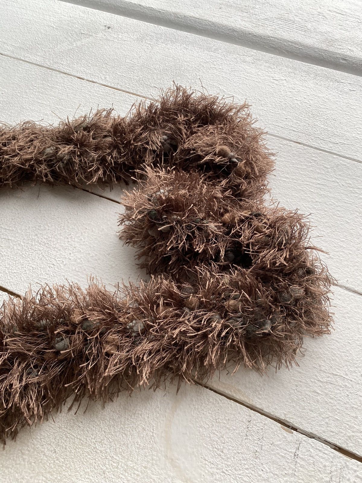 Japanese Brand × Vintage japanese fuzzy mohair scarf vintage y2k Size ONE SIZE - 4 Thumbnail