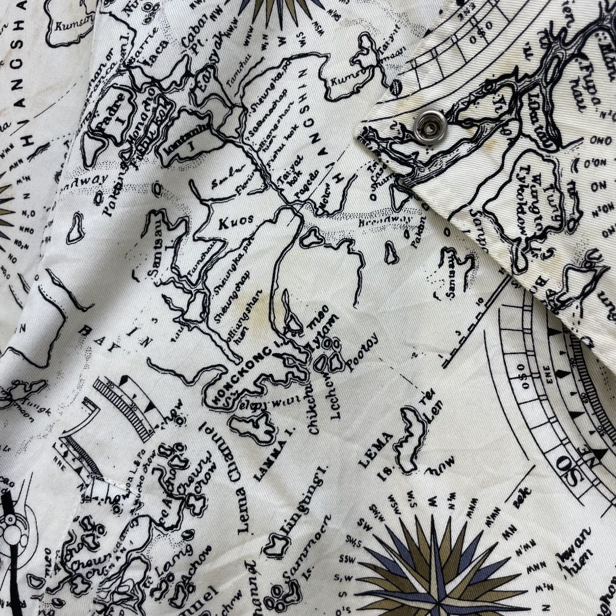 RENOWN 💥Vintage Pretty Up Renown Full Print Jacket Size M / US 6-8 / IT 42-44 - 8 Thumbnail