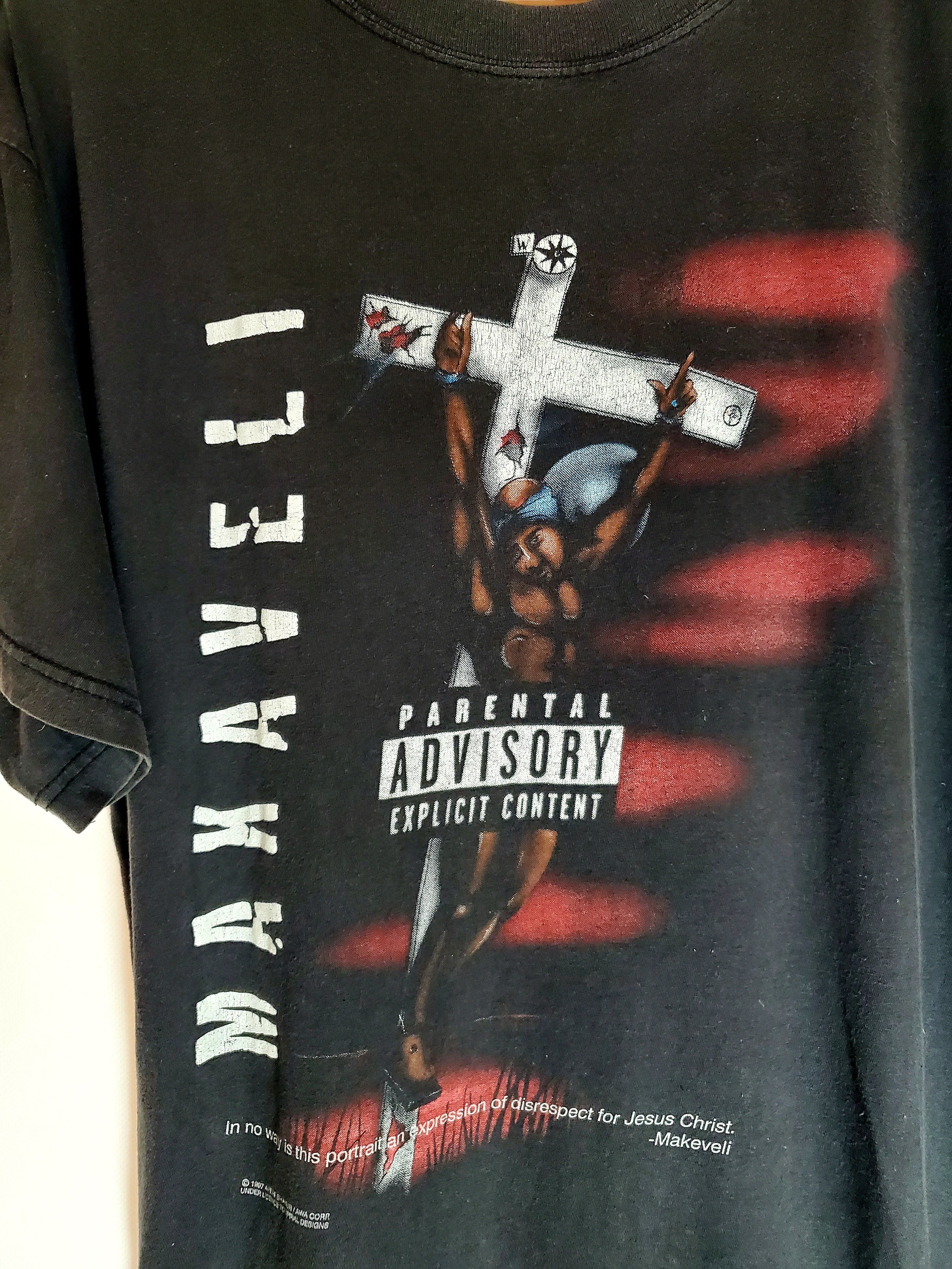 Rap Tees Vintage 90s Makaveli Family Tshirt rap tee size L Size US L / EU 52-54 / 3 - 3 Thumbnail