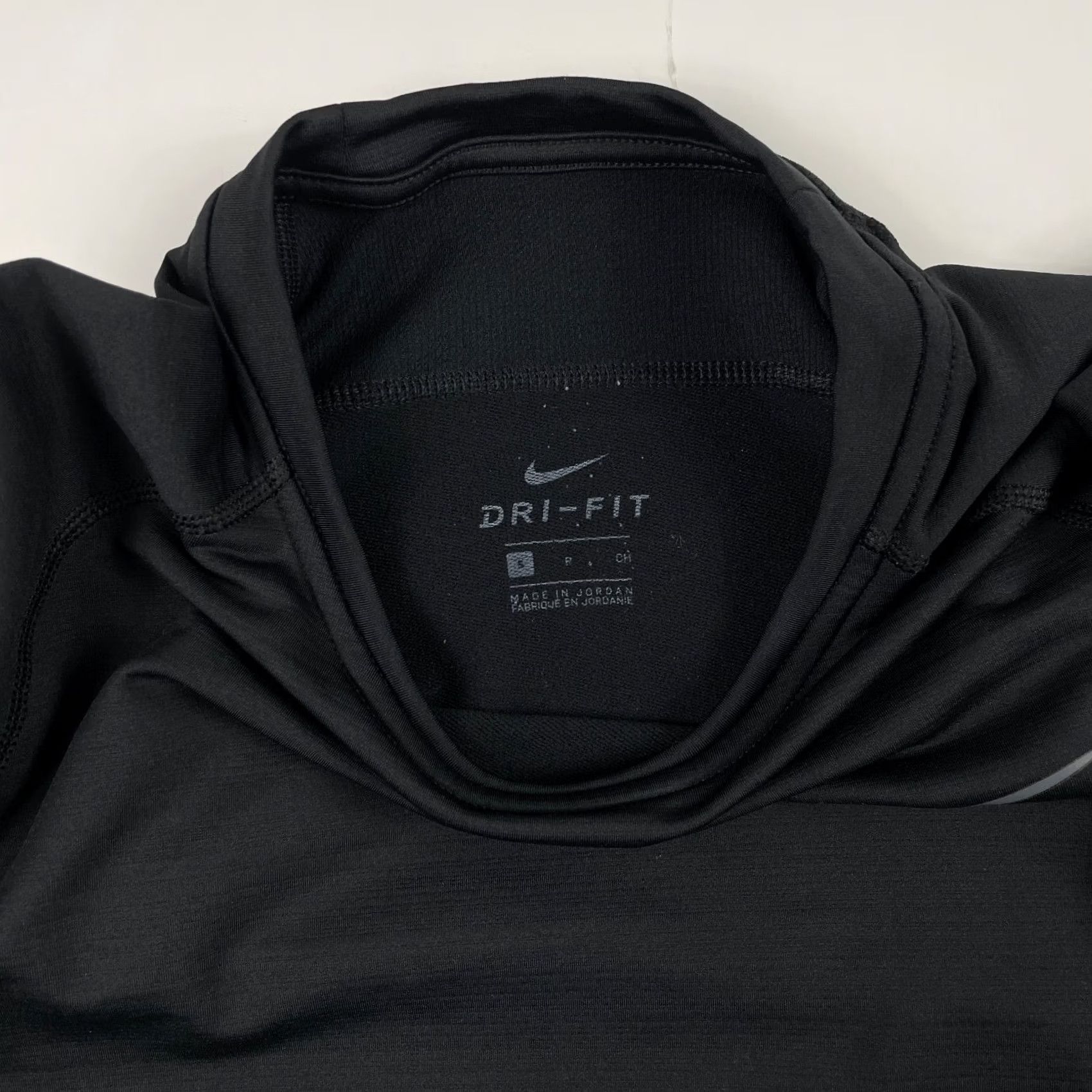 Nike Nike Dri-Fit Compression Crew Shirt Mens Small Black Vertical Workout Size US S / EU 44-46 / 1 - 7 Thumbnail