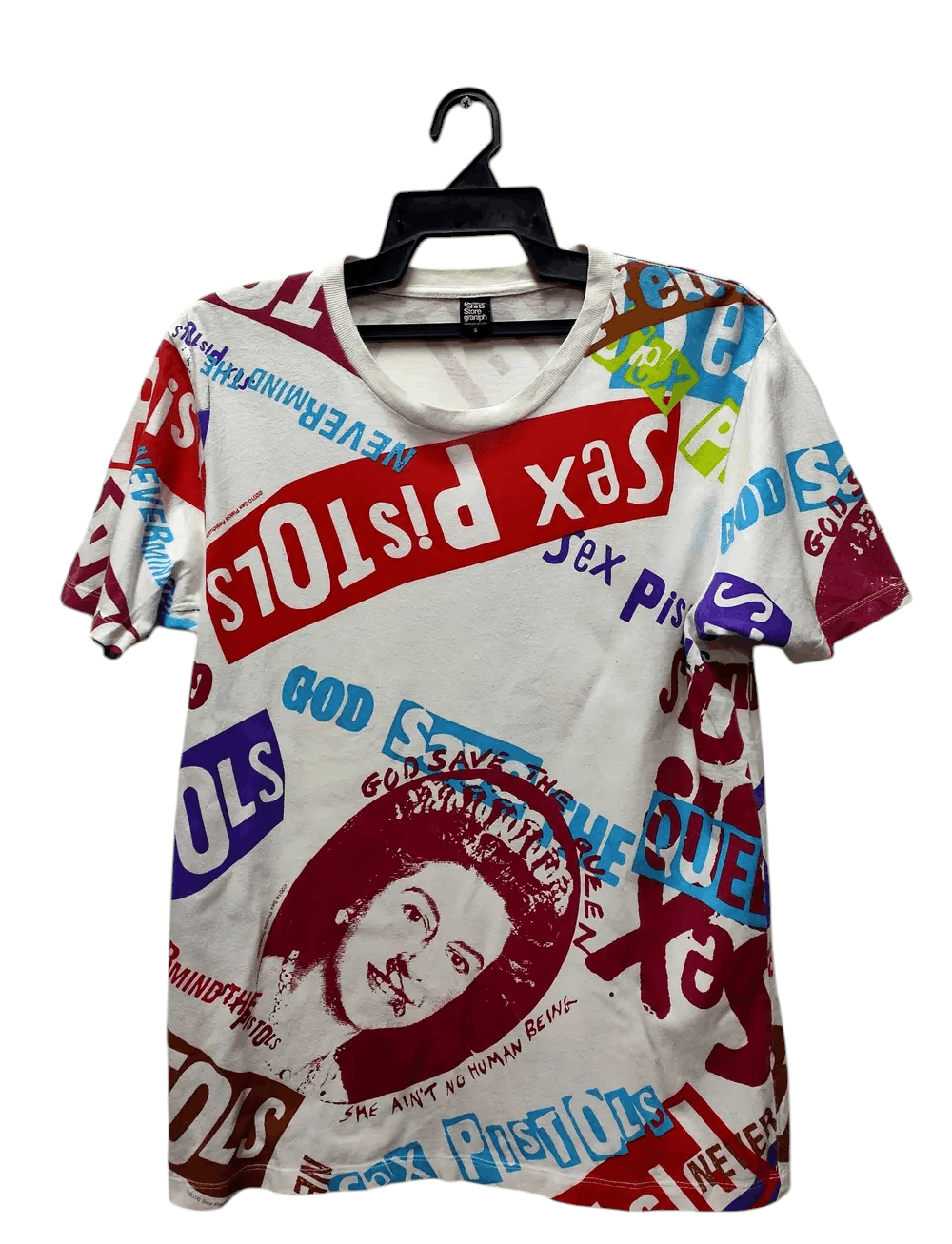 Vintage Sex Pistol fullprinted tee Size US S / EU 44-46 / 1 - 1 Thumbnail