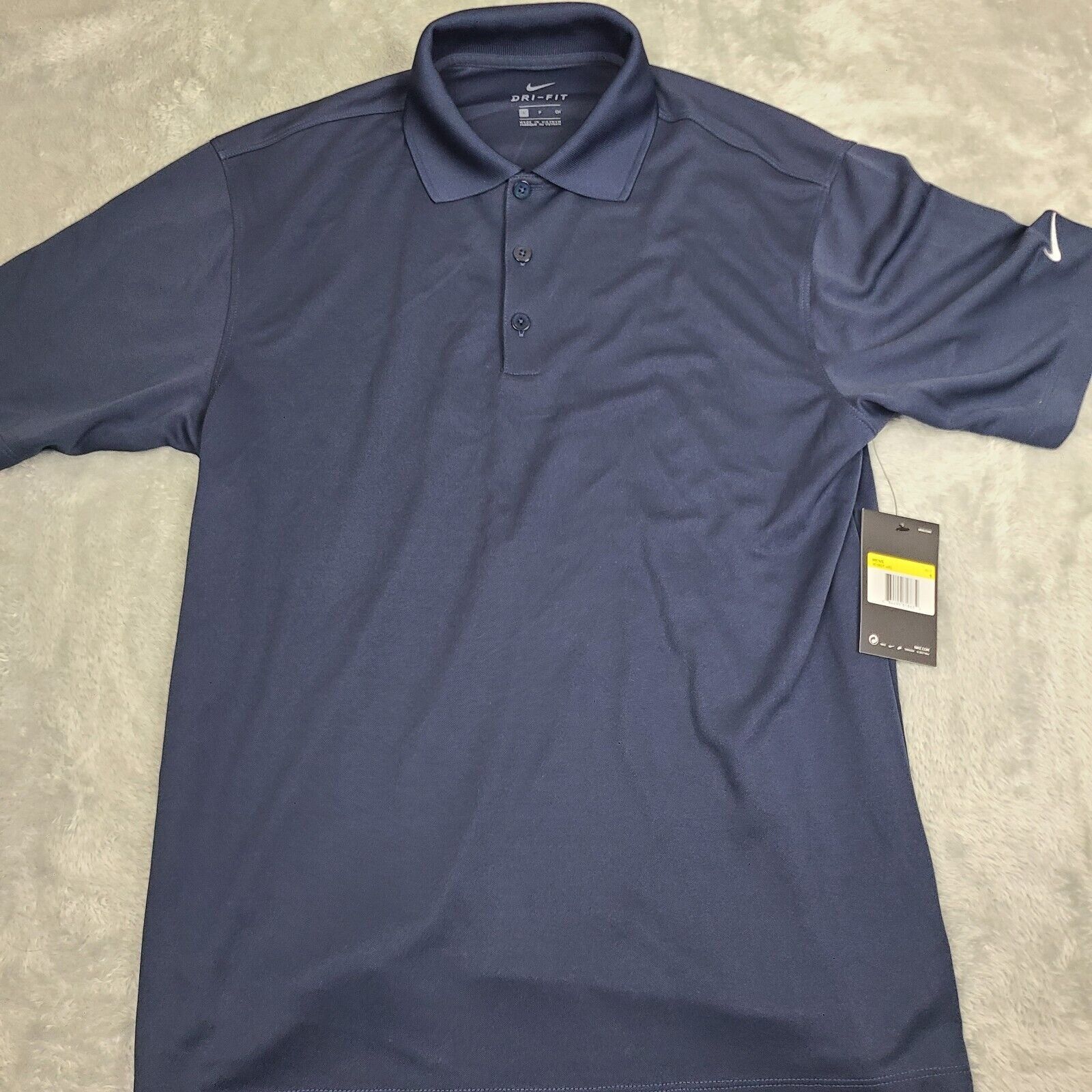 Nike Nike Golf Men's Dri-Fit Short Sleeve Polyester Stretch Blue Size US S / EU 44-46 / 1 - 1 Thumbnail