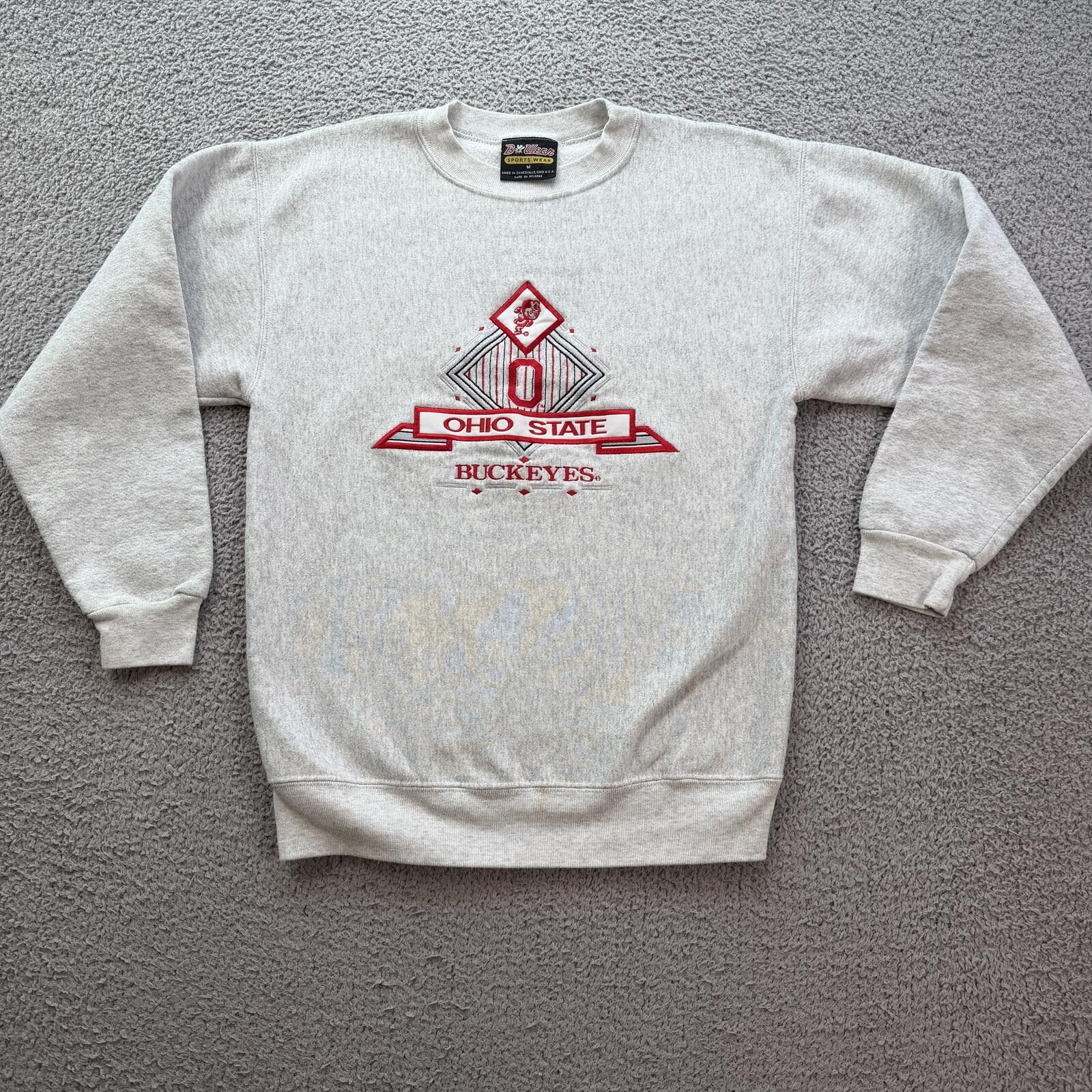 Other Vintage 90s Ohio State Buckeyes Embroidered Crew Sweatshirt Size US M / EU 48-50 / 2 - 1 Thumbnail
