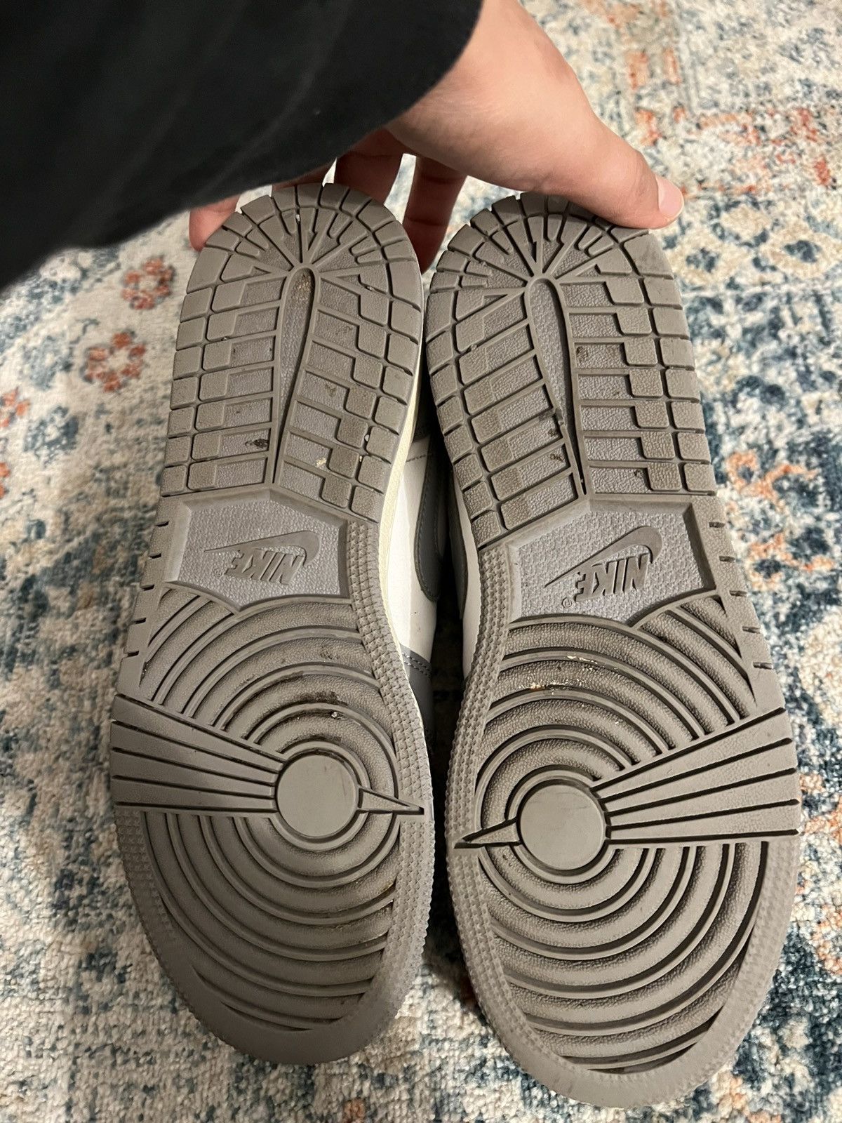 Nike Nike Grey Dunk lows Size US 7 / EU 40 - 5 Thumbnail