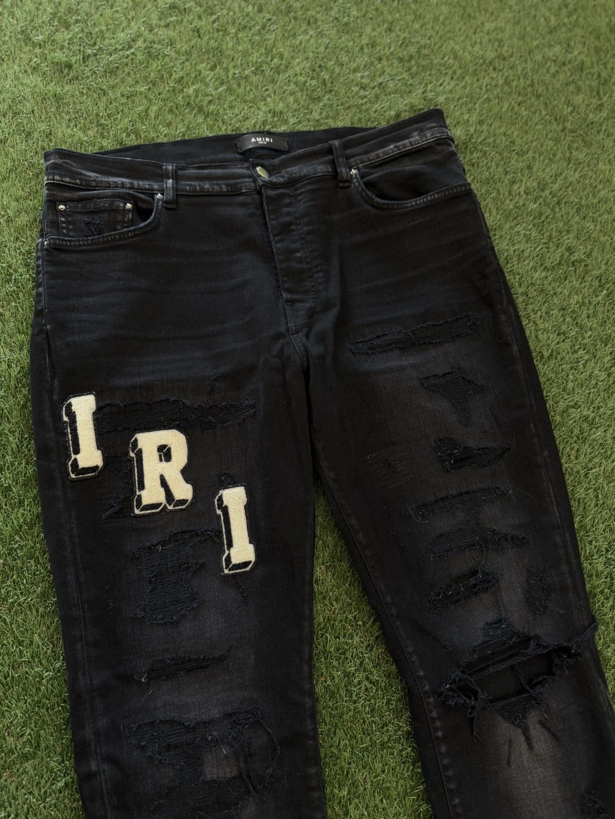 Amiri Amiri Black White Amiri Logo Size 36 CLEAN 🧼 Size US 36 / EU 52 - 4 Thumbnail