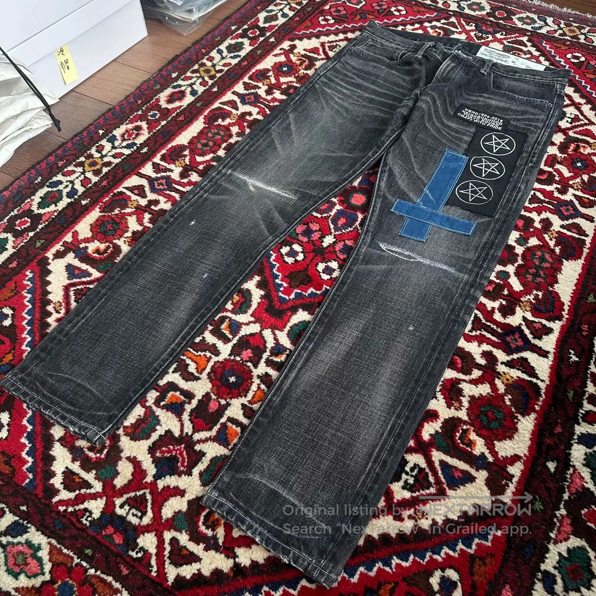 Neighborhood NEIGHBORHOOD 18SS METAL Jeans. Size US 30 / EU 46 - 4 Thumbnail