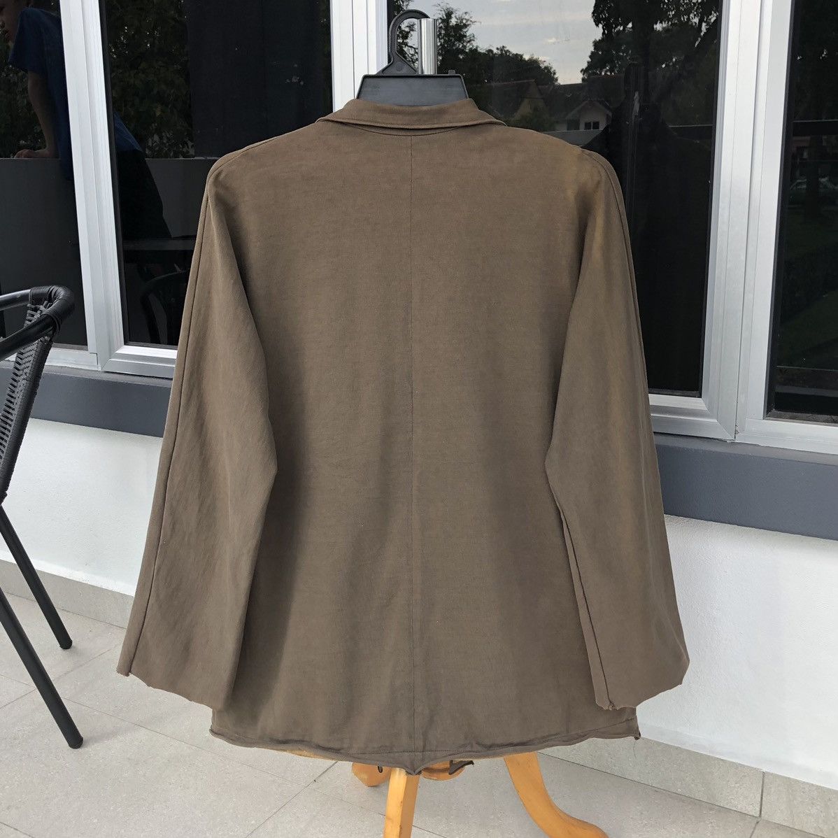 Yohji Yamamoto 🔥Y’s Yohji Yamamoto Sun Faded Distressed Cardigan / Jacket Size US L / EU 52-54 / 3 - 11 Thumbnail