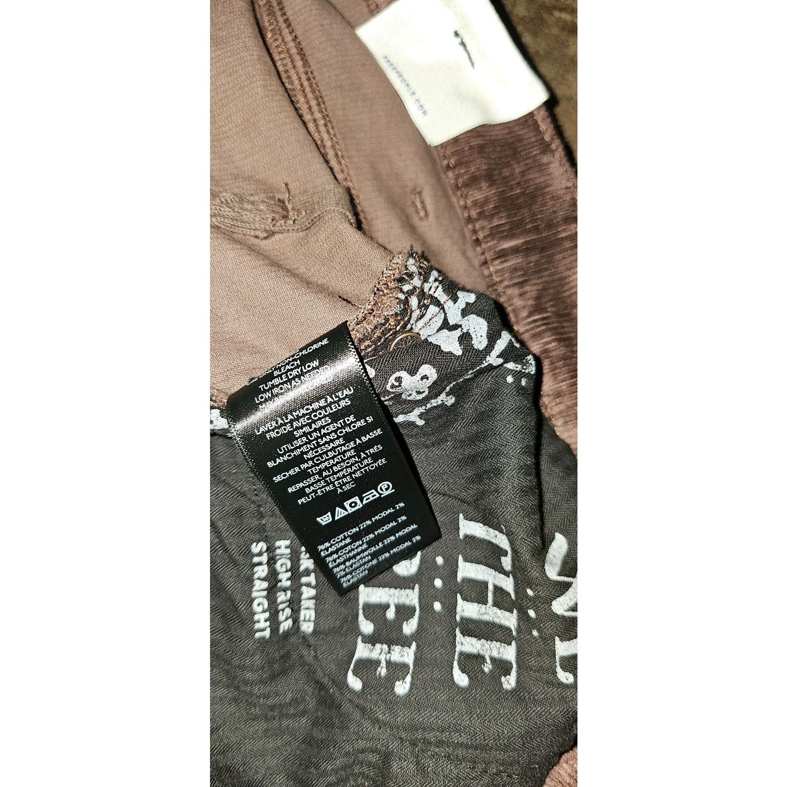 Free People New We The Free Risk Taker Cord Straight Jeans $128 Sz 29 Size 29" - 9 Thumbnail