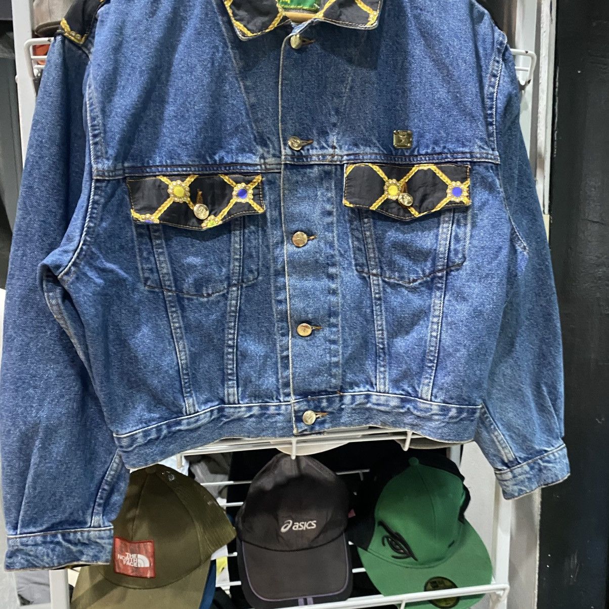 MCM × Vintage Vtg 90’s MCM denim jacket Size US S / EU 44-46 / 1 - 12 Thumbnail