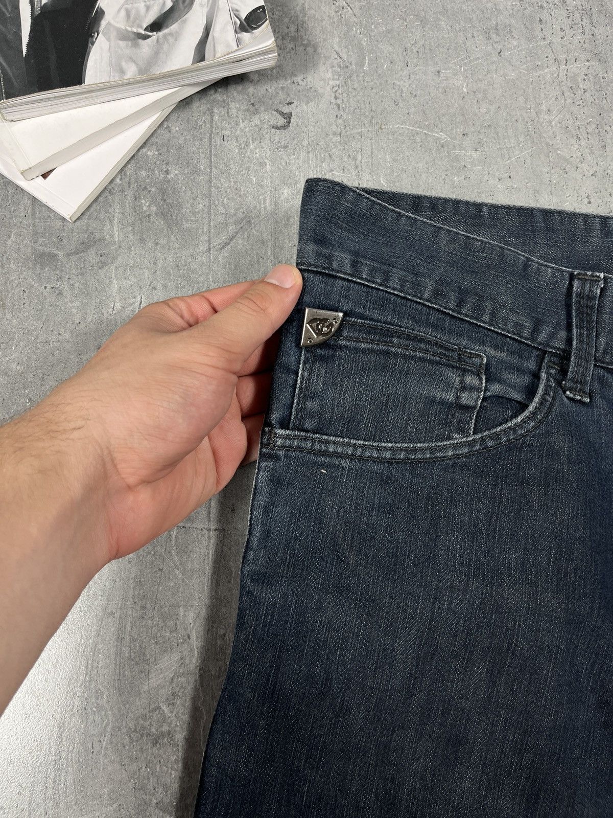 Dolce & Gabbana Vintage Dolce&Gabbana Jeans Magic Regular High Straight Wide Size US 33 - 4 Thumbnail
