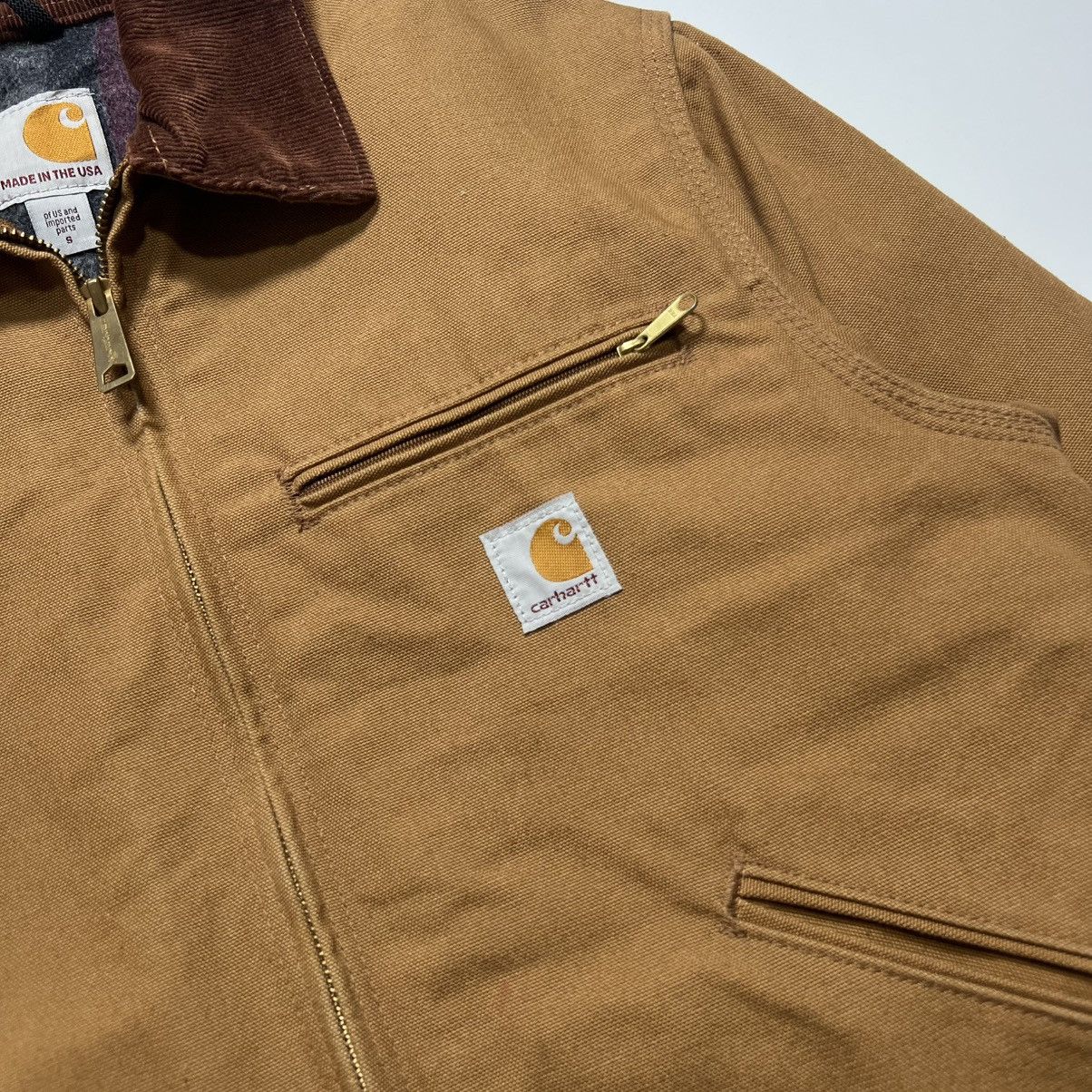Carhartt Carhartt Detroit Jacket J001 Size US S / EU 44-46 / 1 - 3 Thumbnail