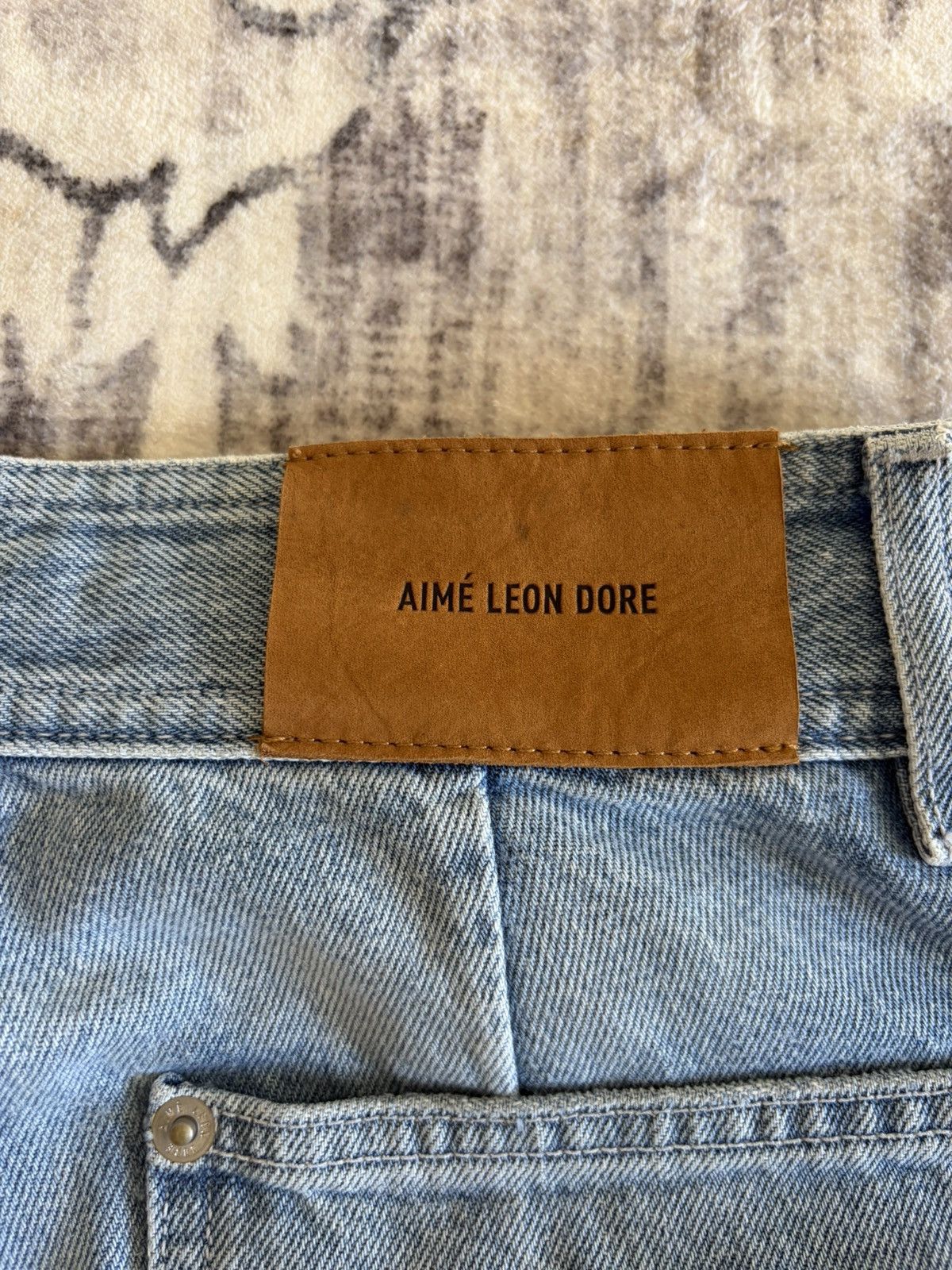 Aime Leon Dore Aime Leon Dore Denim Carpenter Pant Size US 28 / EU 44 - 6 Thumbnail