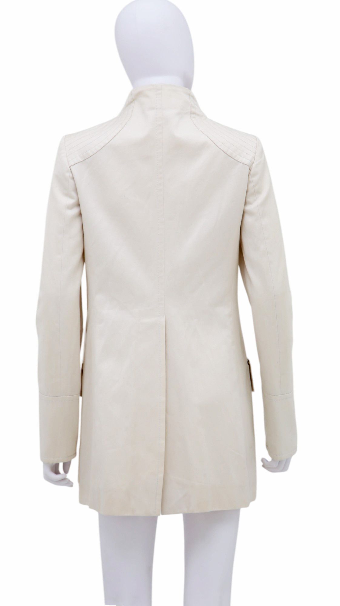 Gucci SS03 Multipocket White Coat Size S / US 4 / IT 40 - 4 Thumbnail