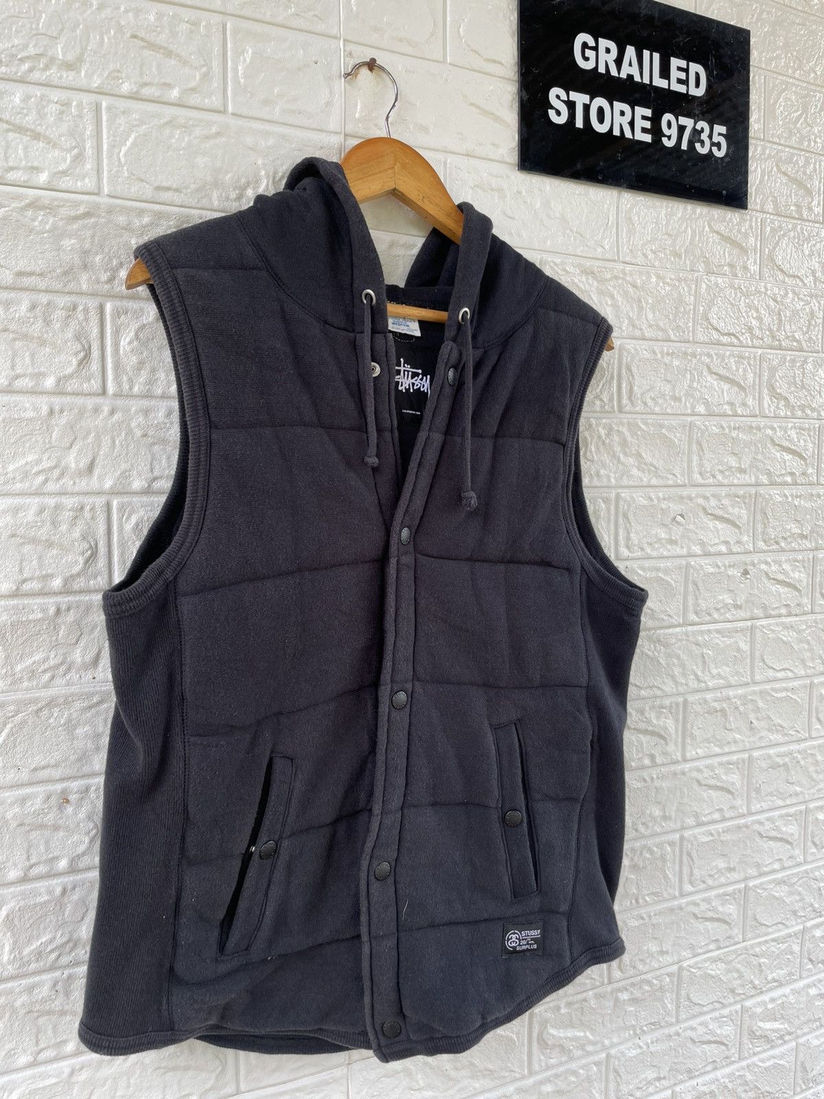 Champion × Japanese Brand × Stussy Vintage Stussy X Champion Vest Size US M / EU 48-50 / 2 - 3 Thumbnail