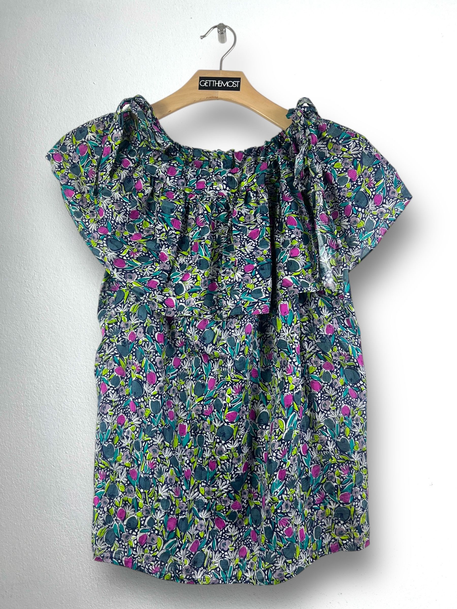 Vintage × Yves Saint Laurent Yves Saint Laurent Chemisiers Sleeveless Blouse (M) GTMP051 Size M / US 6-8 / IT 42-44 - 1 Thumbnail