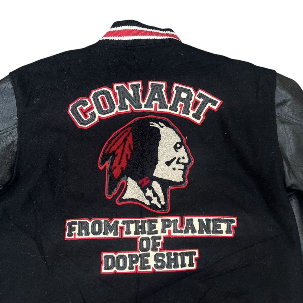 Vintage Vintage Conart embroidery varsity jacket Size US L / EU 52-54 / 3 - 6 Thumbnail