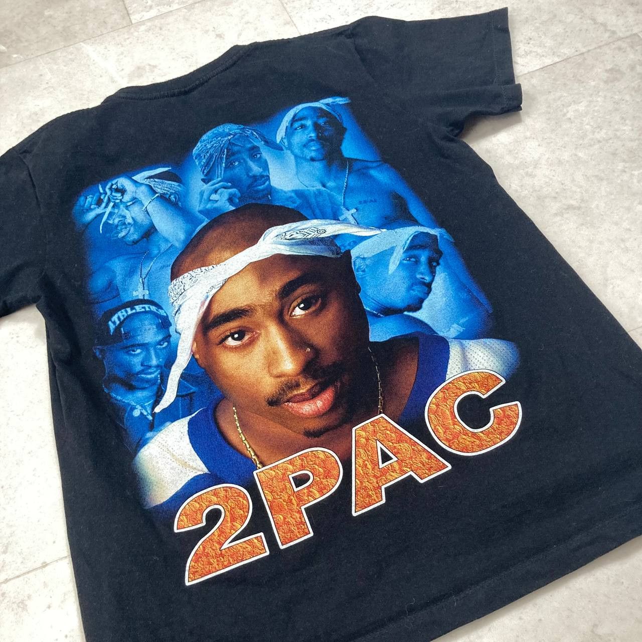 Rap Tees Vintage 2Pac Tupac Shakur Makaveli Death Row Rap Tee Size US M / EU 48-50 / 2 - 7 Thumbnail