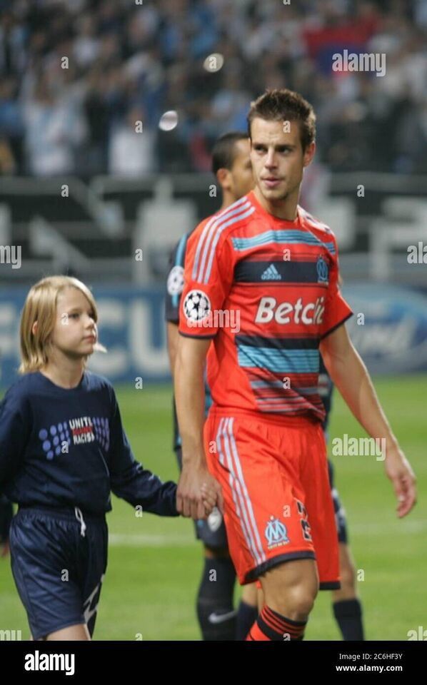 Adidas OLYMPIQUE MARSEILLE 2011 2012 THIRD PLAYEL ISSUE FOOTBALL Size US S / EU 44-46 / 1 - 11 Thumbnail
