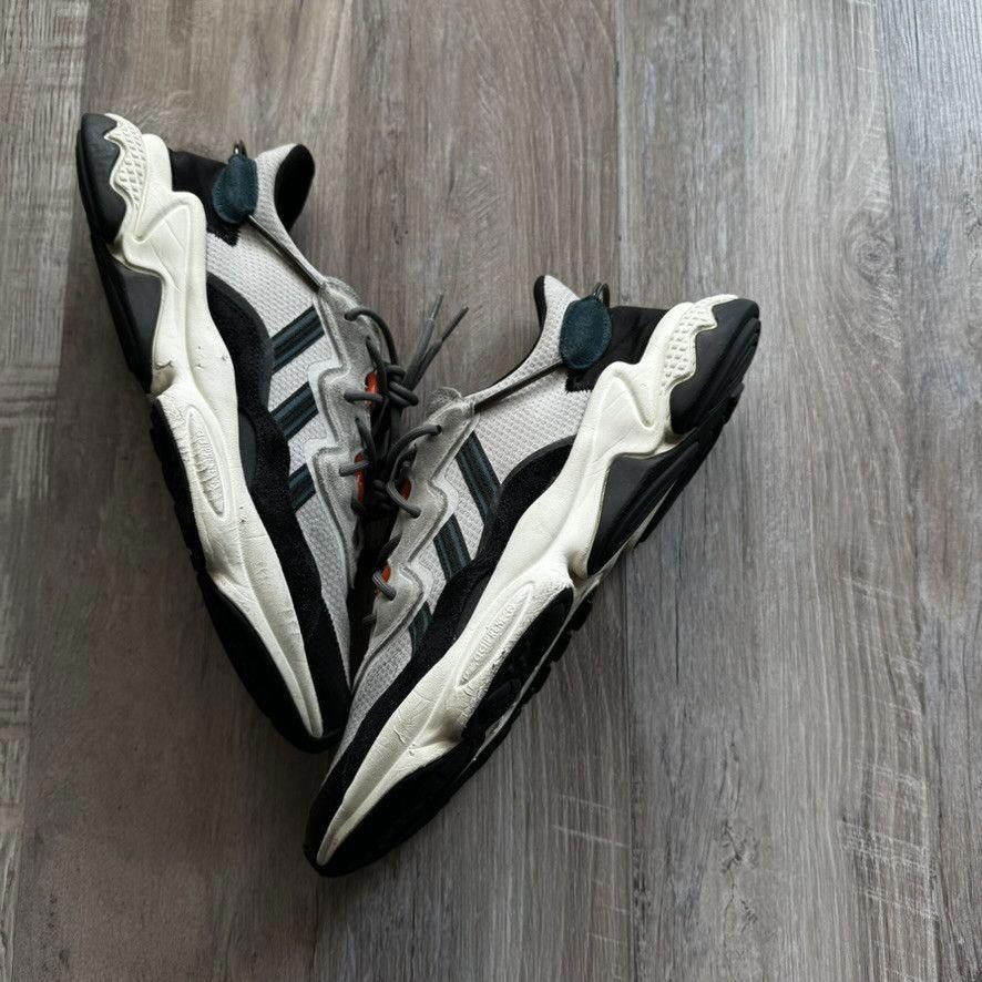Adidas ADIDAS • Ozweego "Grey/Utility Green" (11.5M) Size US 11.5 / EU 44-45 - 9 Thumbnail