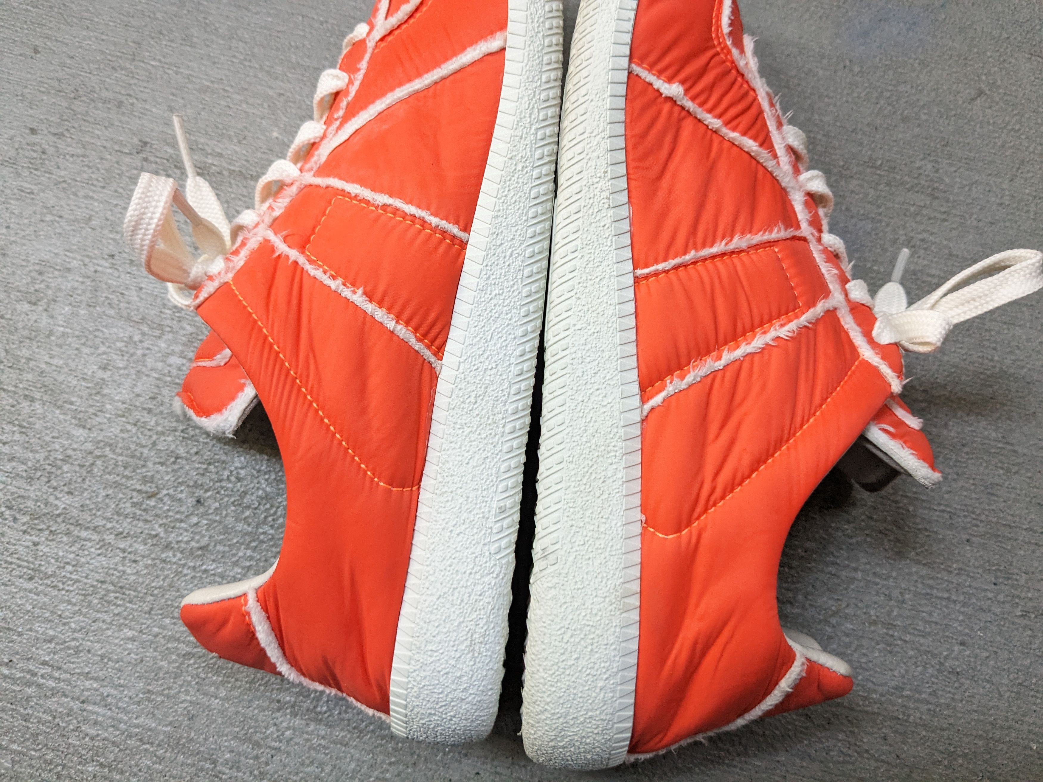 Maison Margiela Maison Margiela GAT Replica Orange White 7 40 Leather Size US 7 / EU 40 - 10 Thumbnail