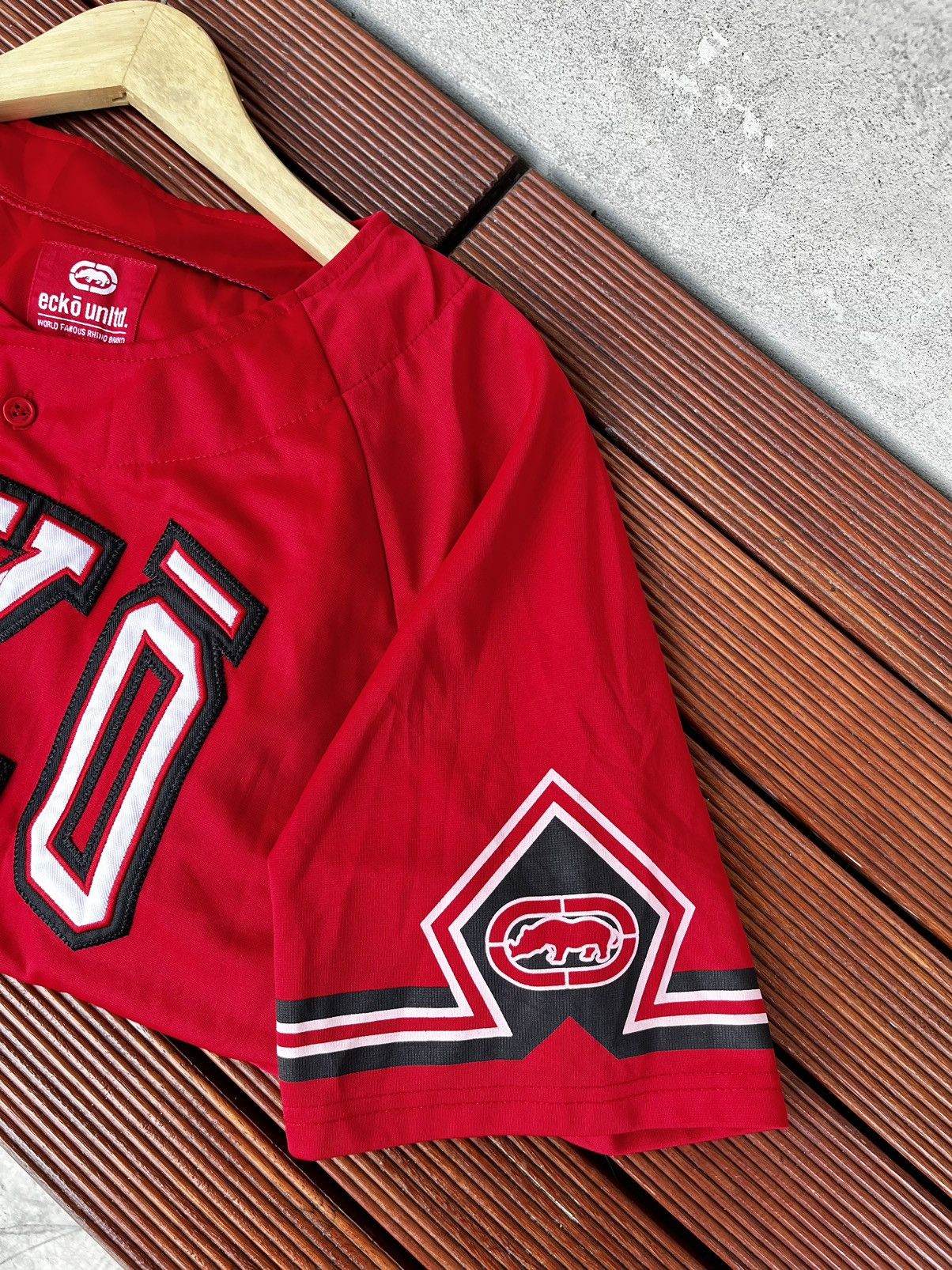 Ecko Unltd. × Marc Ecko 2000’S HIPHOP BASEBALL JERSEY ECKO UNLTD Size US XL / EU 56 / 4 - 13 Thumbnail
