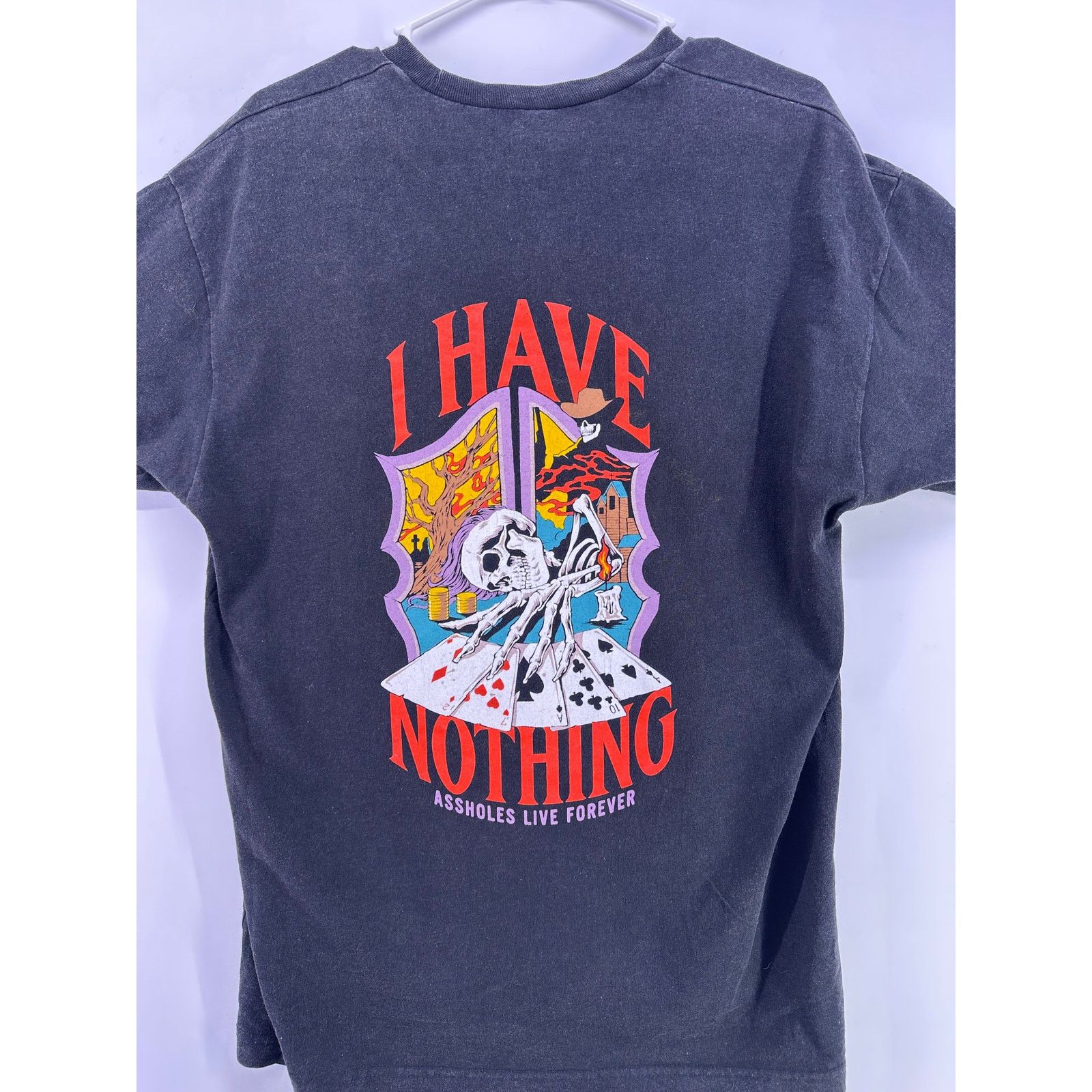& Other Stories I Have Nothing A..Holes Live For Ever Black Tshirt Size XL Size US XL / EU 56 / 4 - 7 Thumbnail
