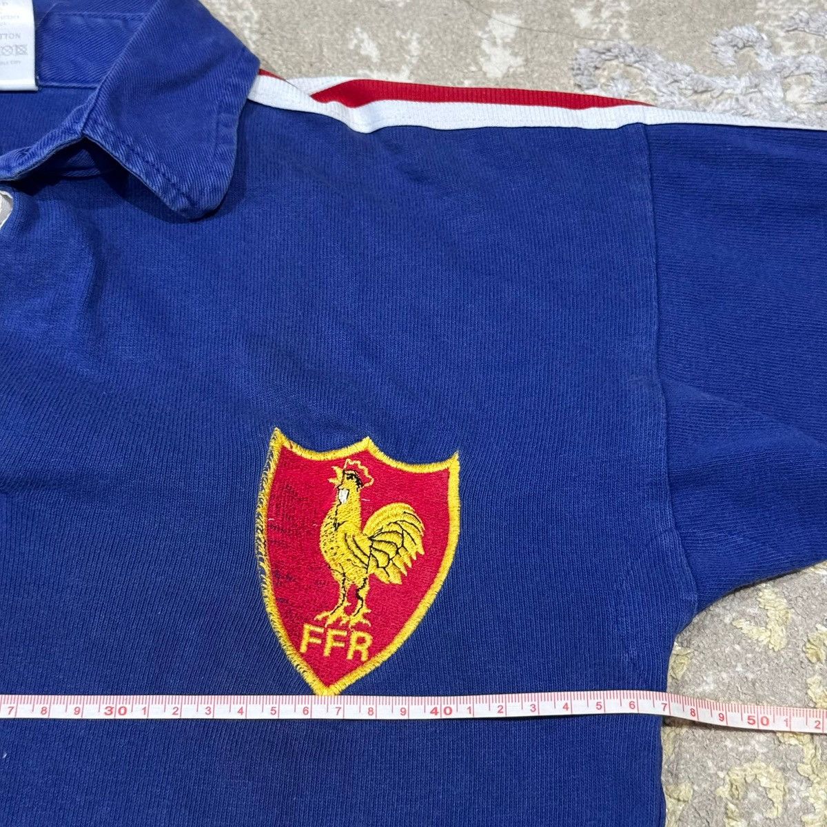 Adidas Vintage 1988 Adidas France Rugby Jersey Size US M / EU 48-50 / 2 - 5 Thumbnail