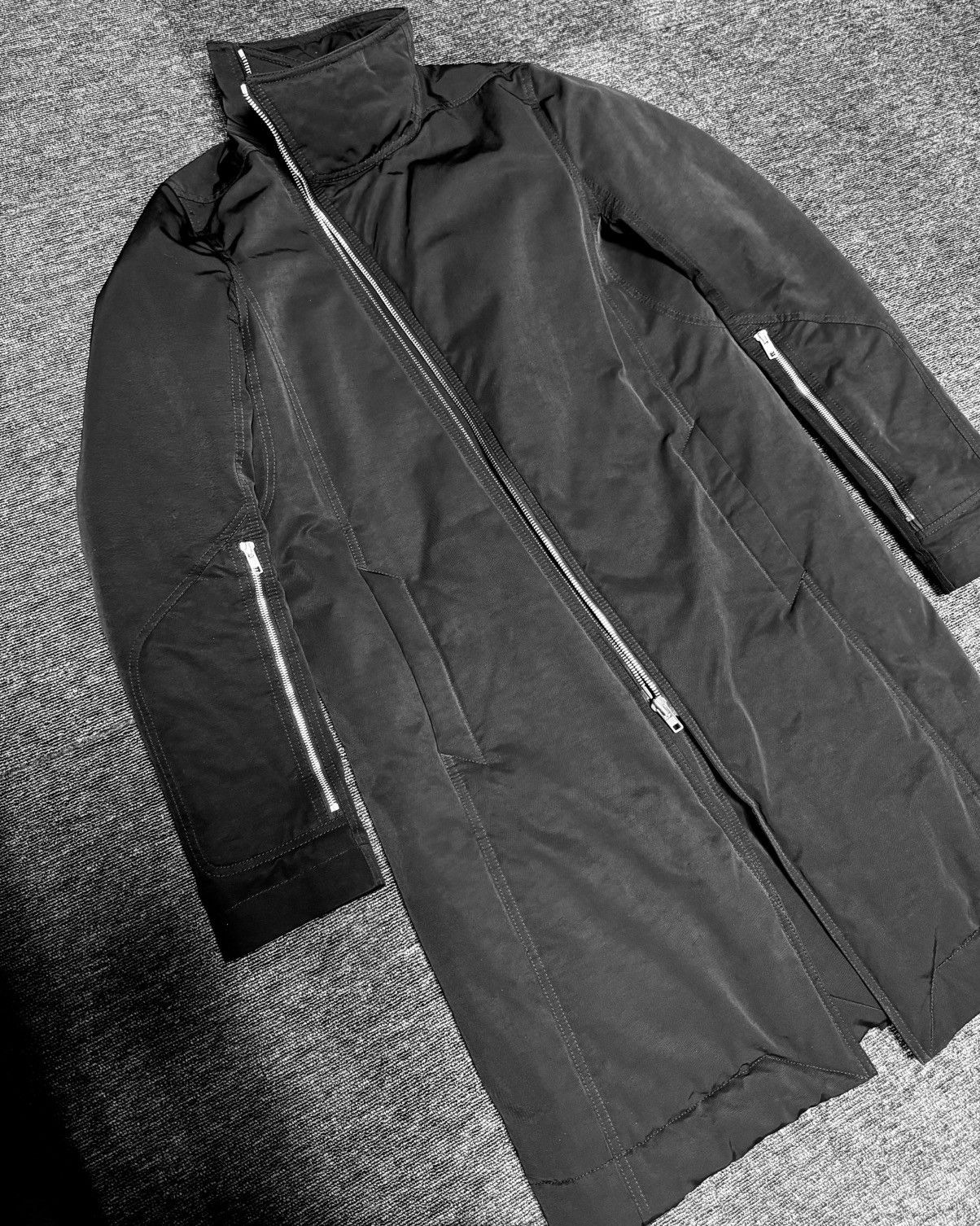 Rick Owens × Rick Owens Drkshdw Rick Owens FW14 Mollino Goose Down Long Parka Size US L / EU 52-54 / 3 - 3 Thumbnail