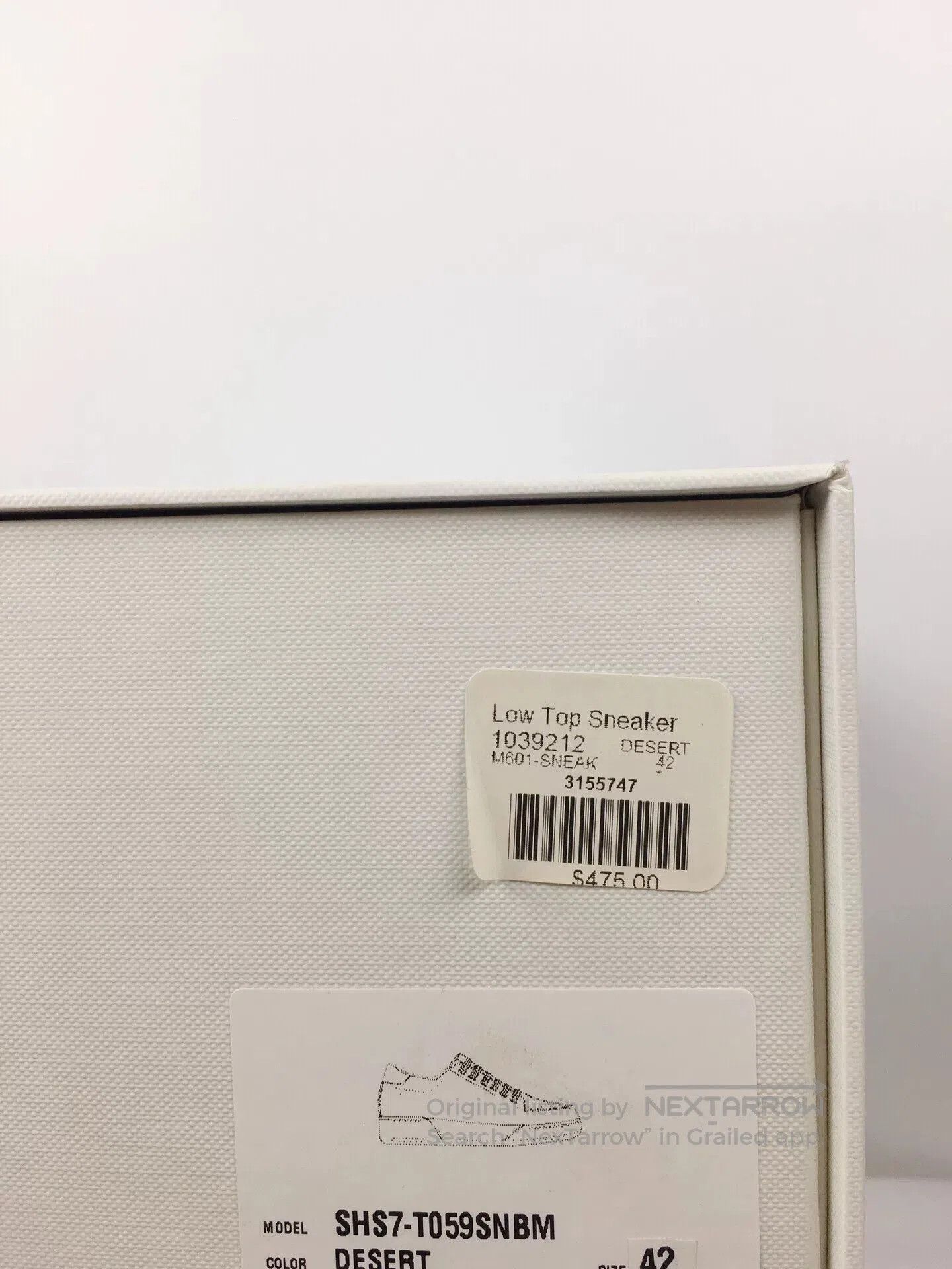 3.1 Phillip Lim 3.1PHILLIP LIM Low Top Sneaker. Size US 9 / EU 42 - 9 Thumbnail