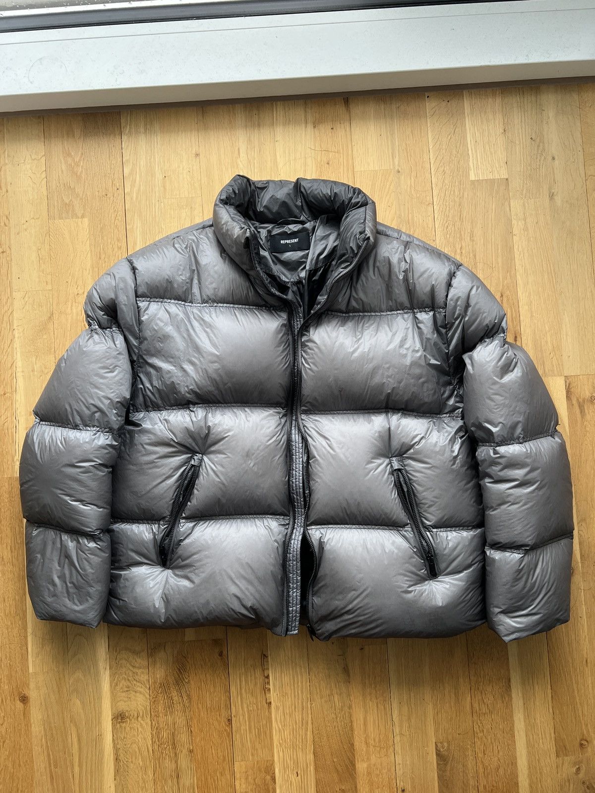 Represent Clo. Represent grey puffer jacket FW 21/22 Size US L / EU 52-54 / 3 - 1 Thumbnail