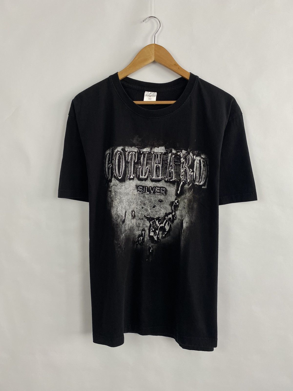 Band Tees Vintage GOTTHARD Silver Rock Band t-shirt rare retro hype Size US XL / EU 56 / 4 - 2 Thumbnail