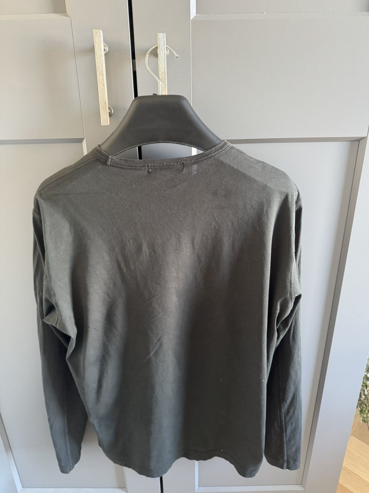 Stone Island Stone Island long sleeve t-shirt in dark green. Size US XL / EU 56 / 4 - 2 Thumbnail