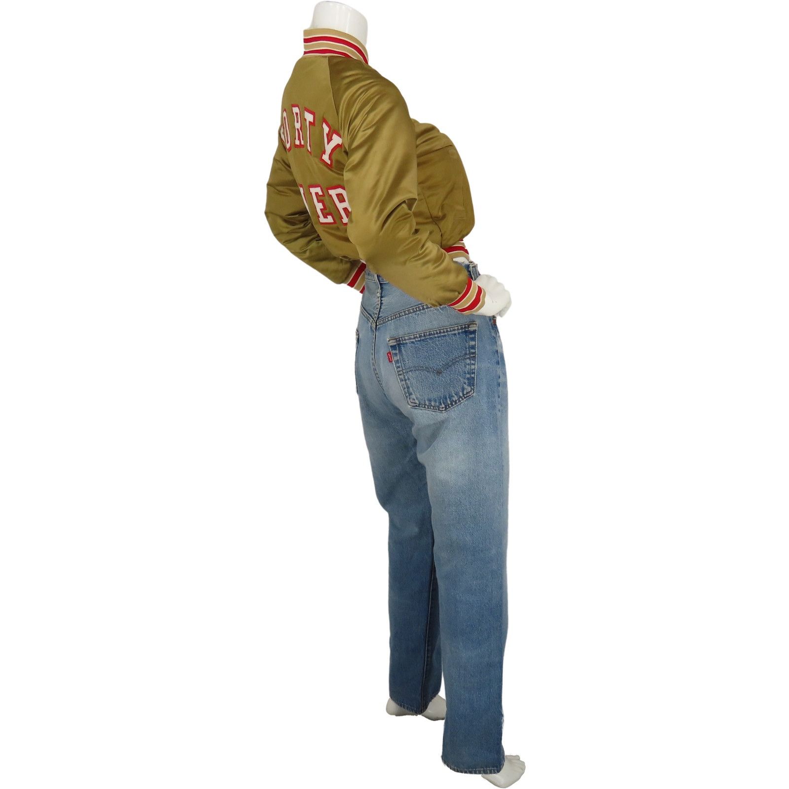 Levi's Vintage 90s Levi's Denim Jeans W33 Size 33" - 4 Thumbnail