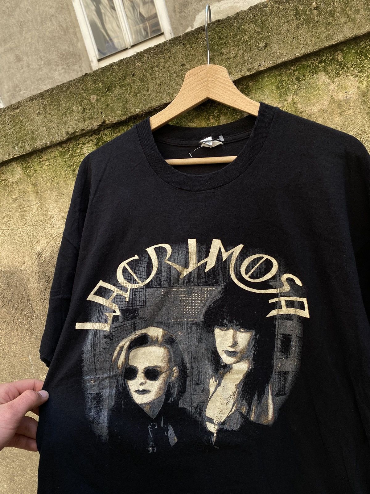 Band Tees × Vintage Vintage Lacrimosa Single Stitch Band Tees Size US XL / EU 56 / 4 - 2 Thumbnail