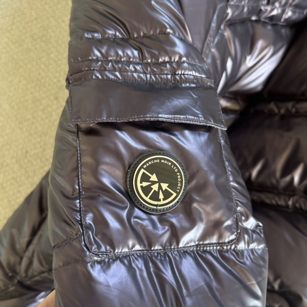 M+Rc Noir Wavy Purple down jacket Size US L / EU 52-54 / 3 - 5 Thumbnail