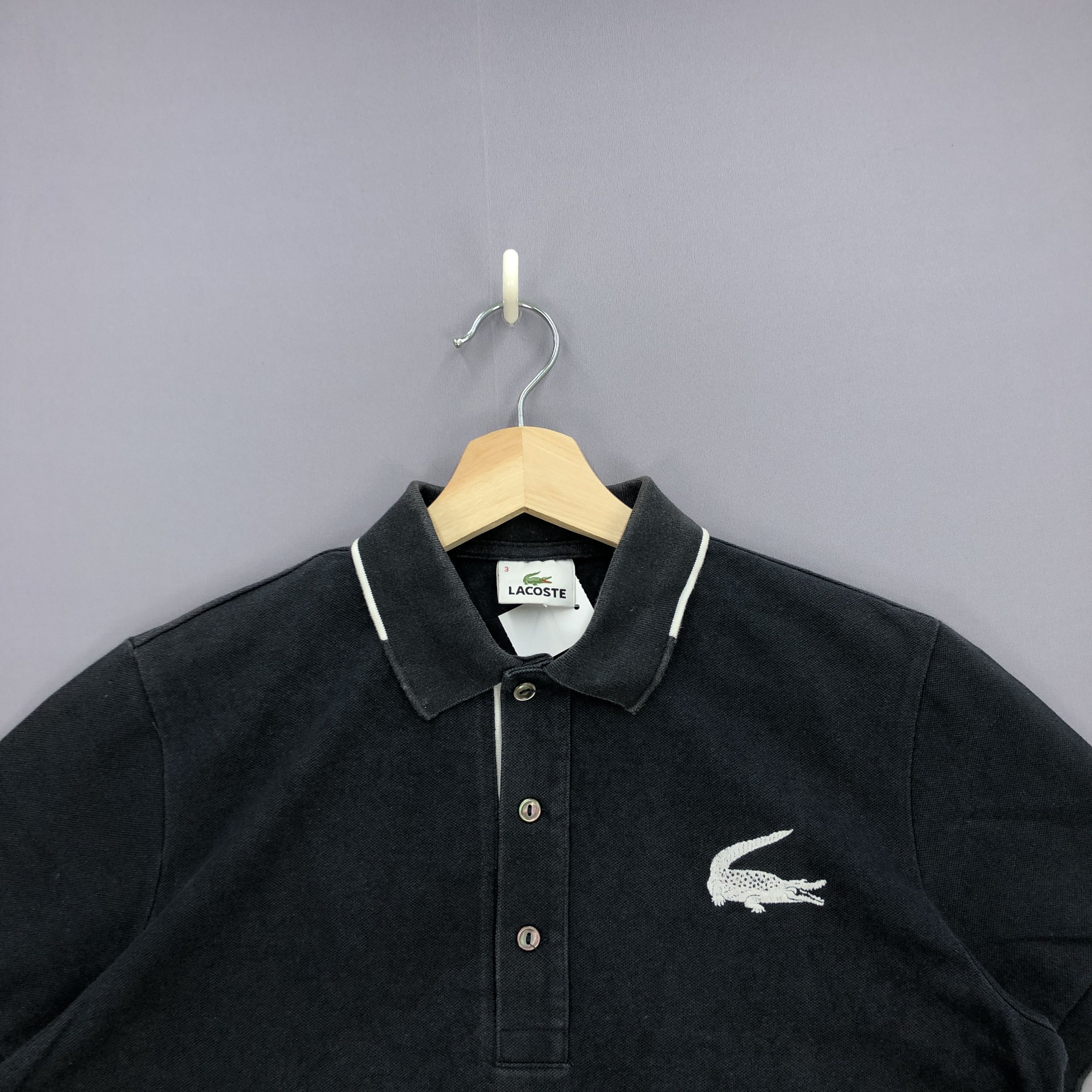 Lacoste Vintage Lacoste T Shirt Lacoste Polo Tee Size XS / US 0-2 / IT 36-38 - 4 Thumbnail