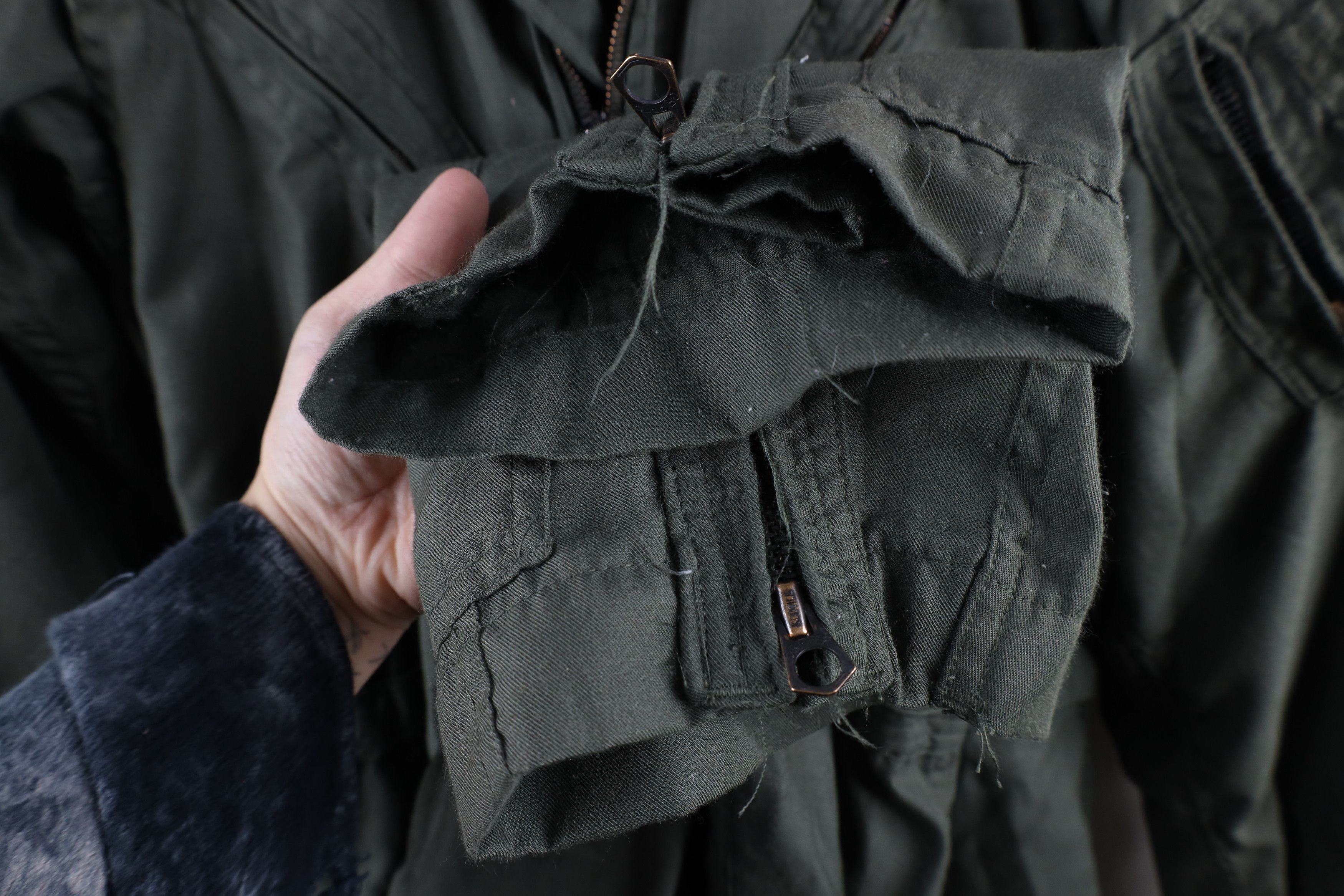 Vintage Vintage 70s Vietnam War CWU 27/P Flying Coveralls Suit Size US M / EU 48-50 / 2 - 14 Thumbnail