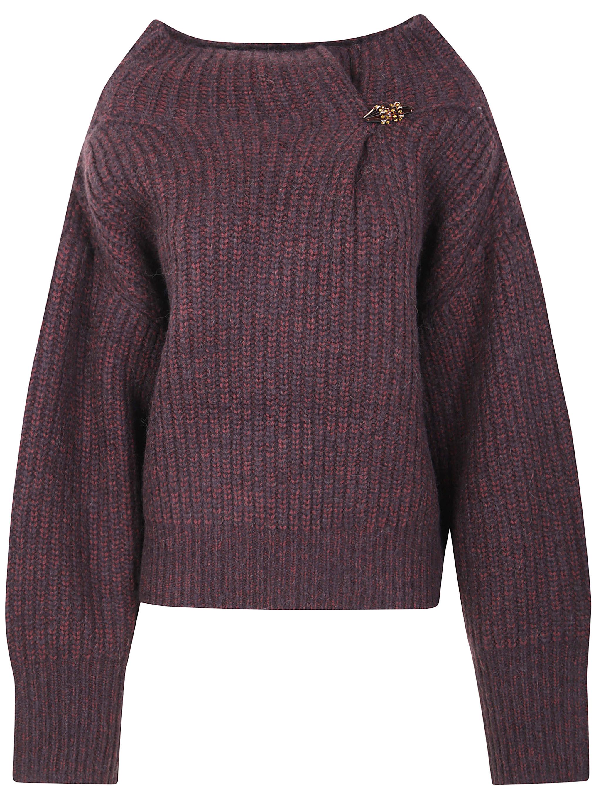 Dries Van Noten "TEUBINA EMBROIDERD" SWEATER Size M / US 6-8 / IT 42-44 - 1 Thumbnail
