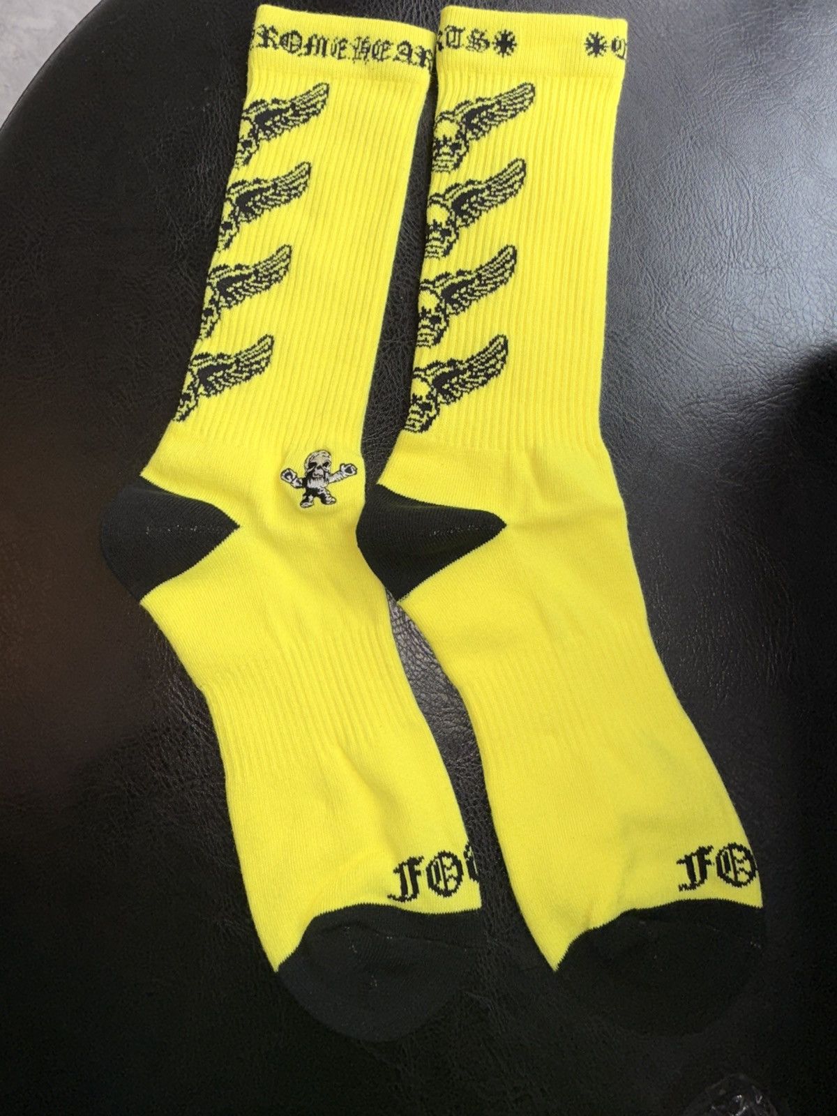 Chrome Hearts Chrome Hearts Foti Socks Size ONE SIZE - 2 Thumbnail
