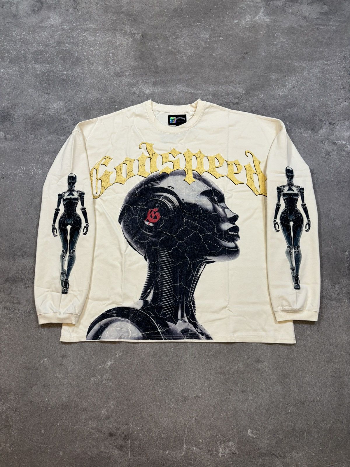 Godspeed Godspeed Alexa Longsleeve, Bone Size US L / EU 52-54 / 3 - 4 Thumbnail