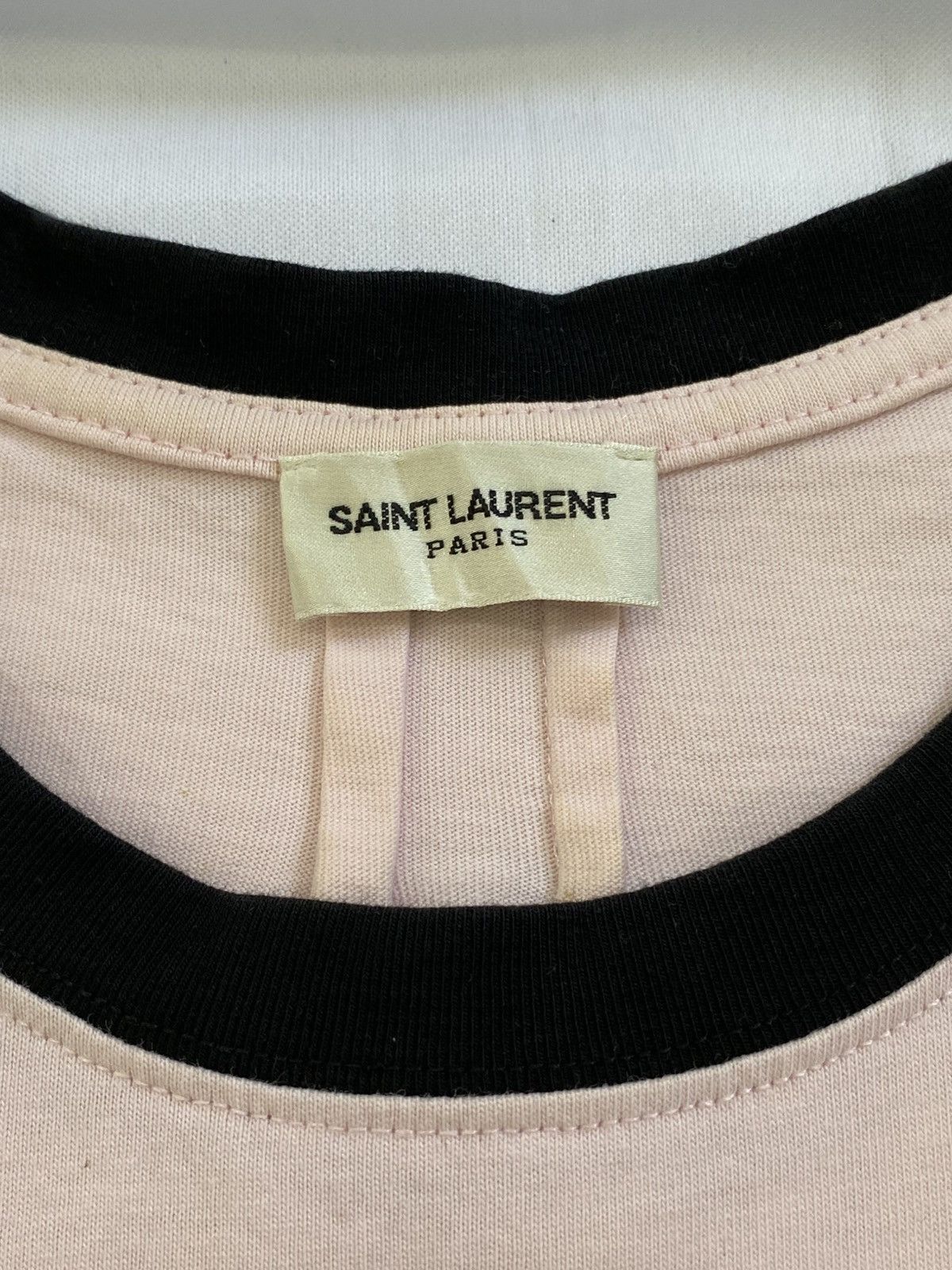 Designer × Saint Laurent Paris sweet dreams saint lauren pink tshirt Size US S / EU 44-46 / 1 - 3 Thumbnail