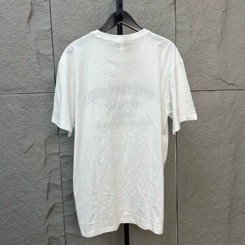 Dior Dior White printed logo short sleeves Size US L / EU 52-54 / 3 - 2 Thumbnail