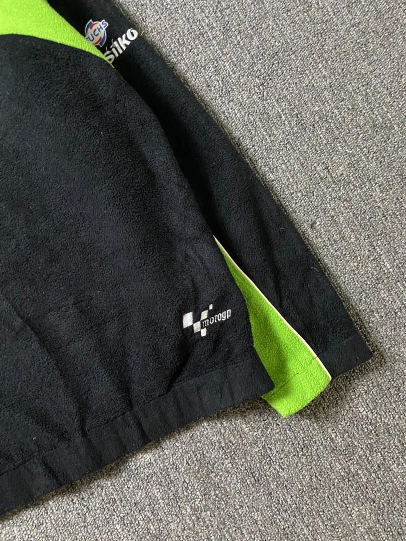 Japanese Brand Kawasaki Racing Team Motogp Half Zip Fleece Jacket (183) Size US S / EU 44-46 / 1 - 7 Thumbnail