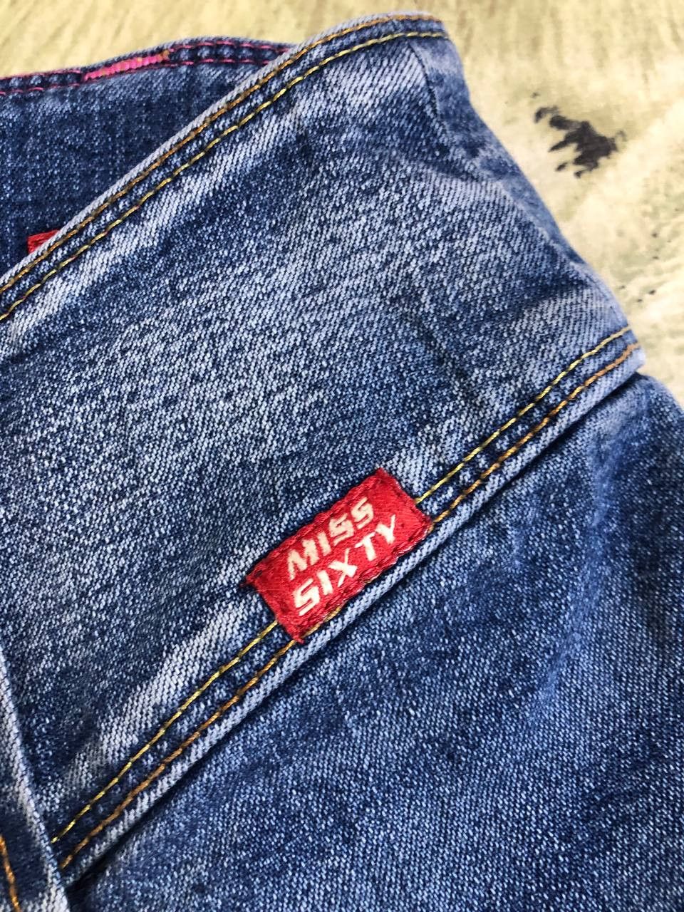 Miss Sixty Vintage Y2K Low Rise Flare Jeans Miss Sixty Collection Italy Size 31" - 13 Thumbnail
