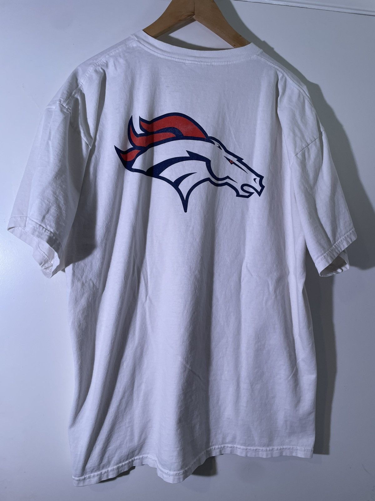 Vintage 90’s 2000’s Y2K VTG Vintage Nike Denver Broncos Football Tee Size US XL / EU 56 / 4 - 2 Thumbnail