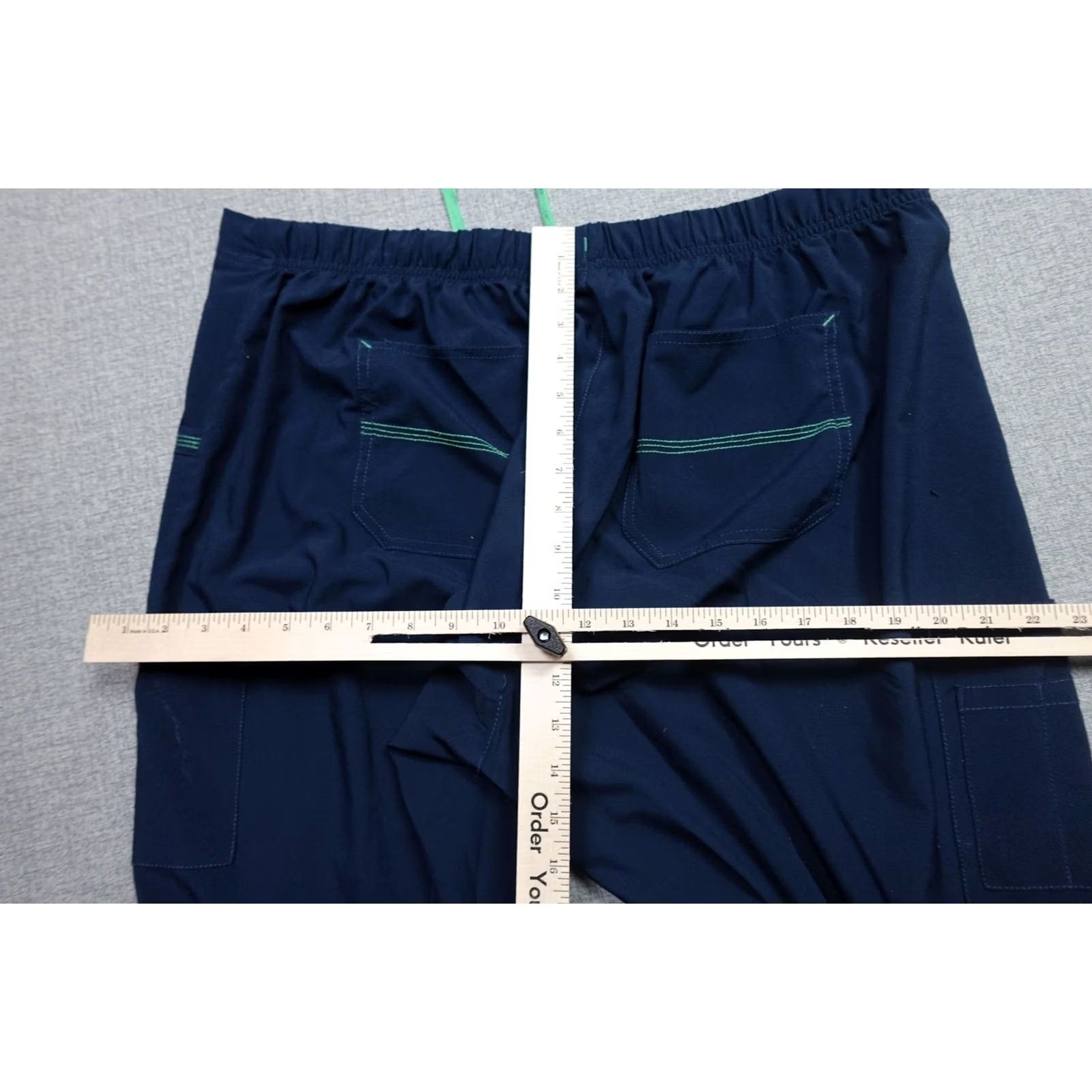 Carhartt Carhartt Cargo Pants Mens 42x30 Blue Workwear Elastic Waist Pockets Trousers Regular XL Size US 36 / EU 52 - 6 Thumbnail